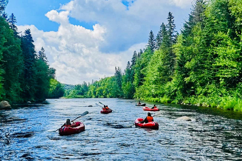 Quebec City: Montmorency River Inflatable Kayak Guided Tour Quebec City: Montmorency River Inflatable Kayak Guided Trip