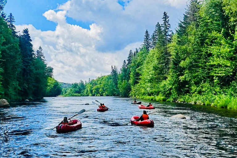 Quebec City: Montmorency River Inflatable Kayak Guided Tour Quebec City: Montmorency River Inflatable Kayak Guided Trip