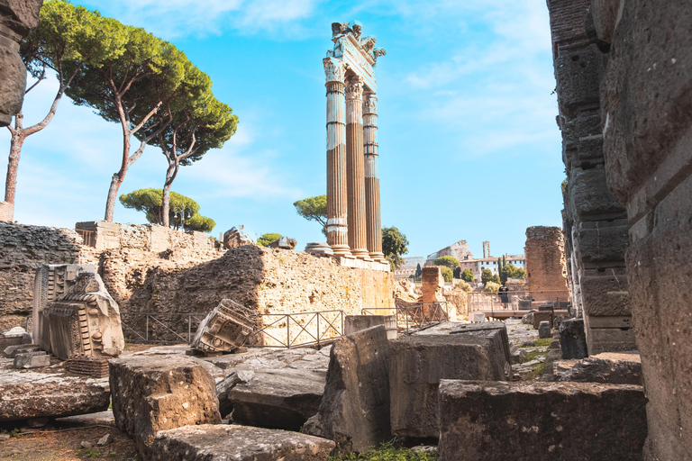 Roma: Coliseu, Monte Palatino, Experiência no Fórum RomanoColiseu com acesso padrão e guia de áudio