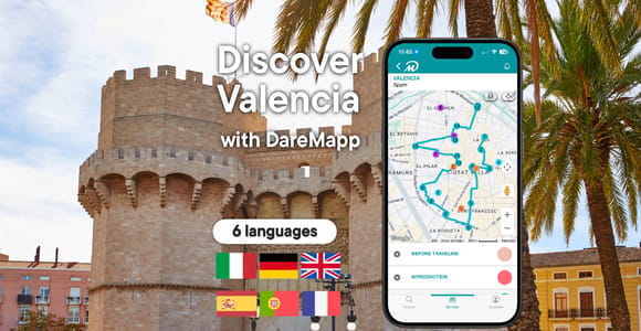 Valencia: Private Guided Tour with Your Mobile Phone