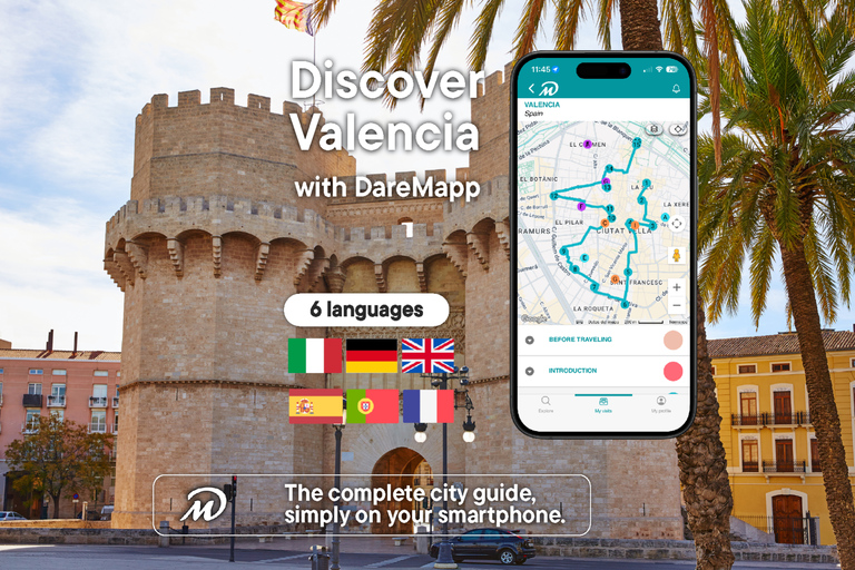 Valencia: Private Guided Tour with Your Mobile Phone Valencia: Private Guided Tour
