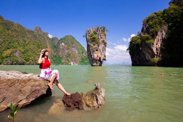 Visit From Phuket James Bond and Phang Nga Bay Tour by Speedboat in Krabi, Thailand