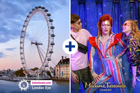 Combiticket London Eye en Madame Tussauds