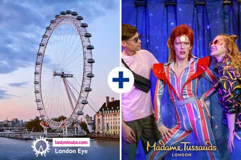 London Eye capsule and Madame Tussauds combo ticket visual