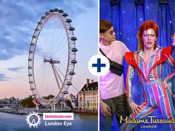 London: Kombibiljett London Eye och Madame Tussauds
