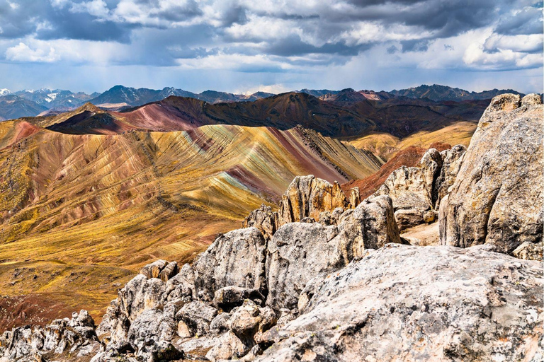 Cusco: Palccoyo Rainbow Mountain, Llama Sanctuary & Lunch