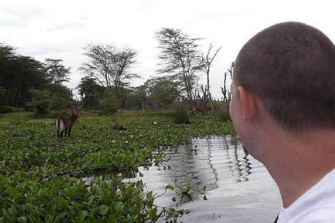 Nairobi: Hell's Gate & Lake Naivasha Day Trip with Boat Ride