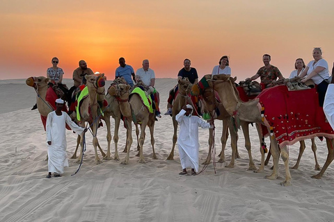 Doha: Ökensafari Ökensafari med ATV, sandboarding och dune bashingPrivat rundtur