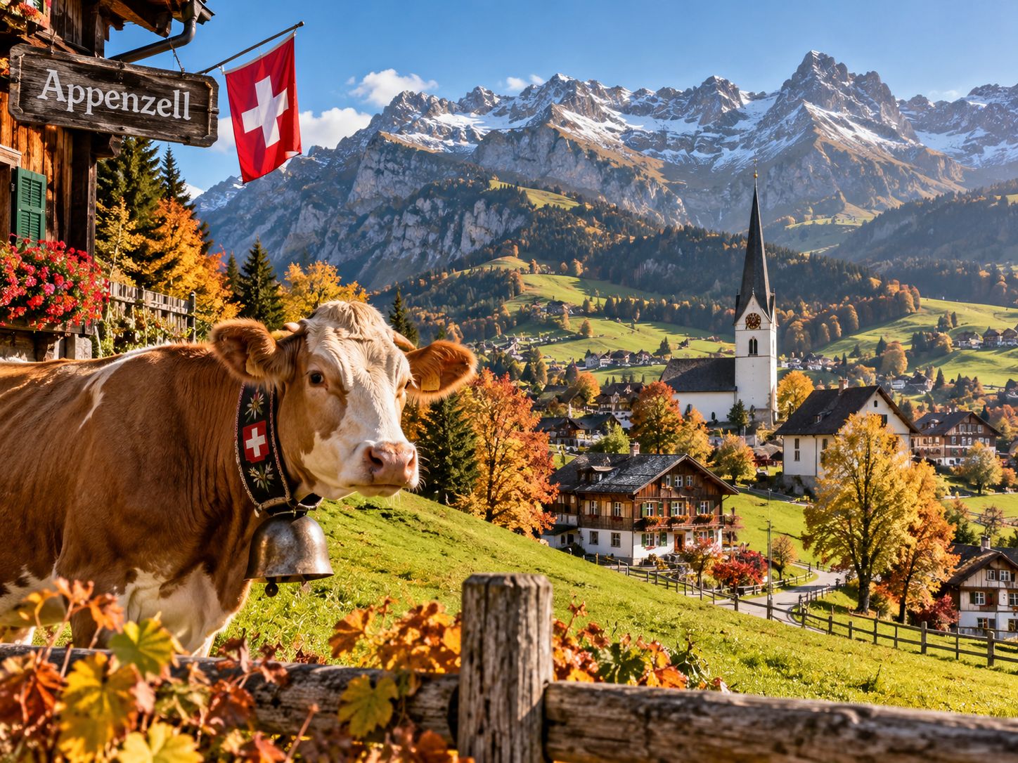 Ab Zürich: St. Galler Stiftskirche und Appenzeller Kulturerbe
