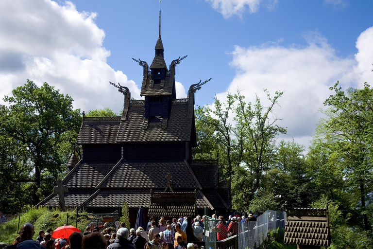 Bergen: Guided Car Tour with Old Bergen Museum &amp; Fantoft …