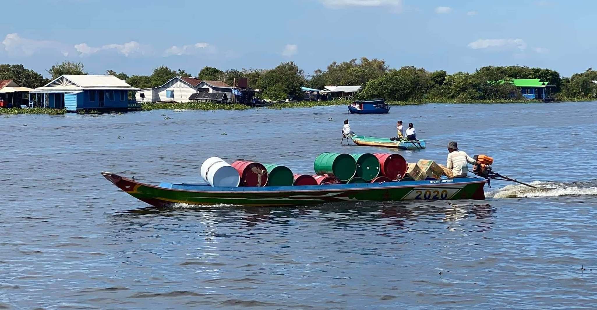 Tonle sap, Kompong Phluk (Floating village) - Housity