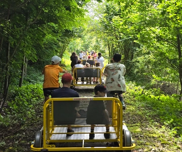 Cracovia: Excursión en vagón de mano con visita opcional a un viñedo