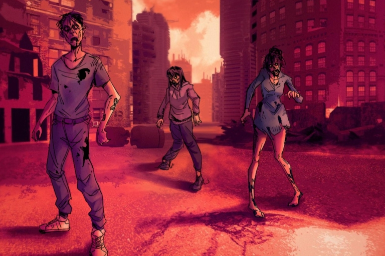 Angers: stadsverkenningsspel "Zombie-invasie"
