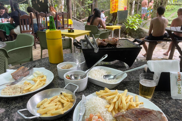 Paraty: destylarnia Engenho D'Ouro z degustacją i wodospadami