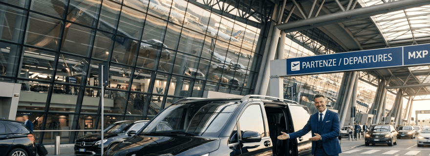 Milano: transfer privato tra gli aeroporti MXP/LIN/BGY e il centro città