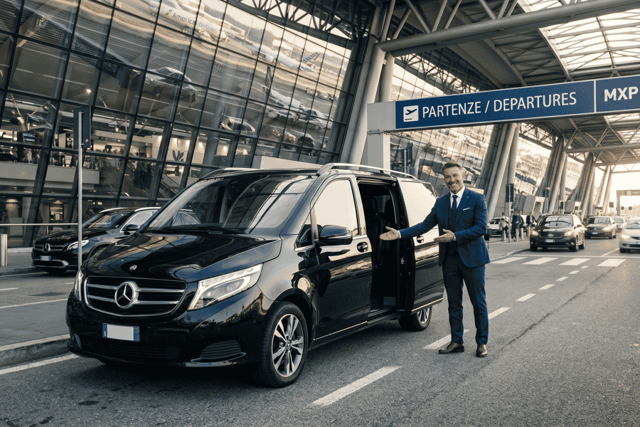 Mailand: Privater Transfer zwischen Flughafen MXP/LIN/BGY ⇄ Stadtzentrum. Foto: GetYourGuide