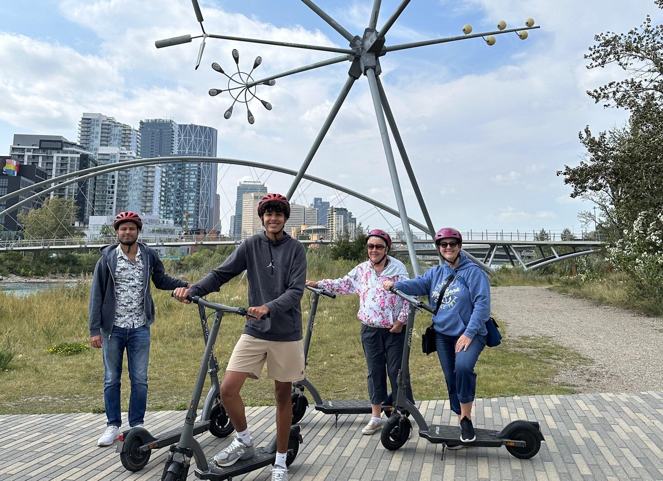 Calgary: E-scooter-tur til byens højdepunkter