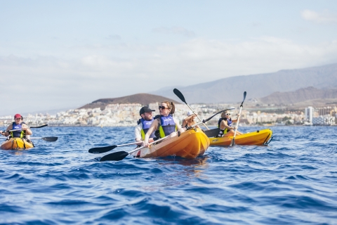 Ténérife : safari en kayak avec tortues de mer et snorkeling