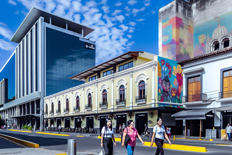 Tour della città + cena nel miglior punto panoramico di San José