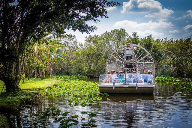 Visit Miami Everglades Safari Park Airboat Tour in Everglades National Park