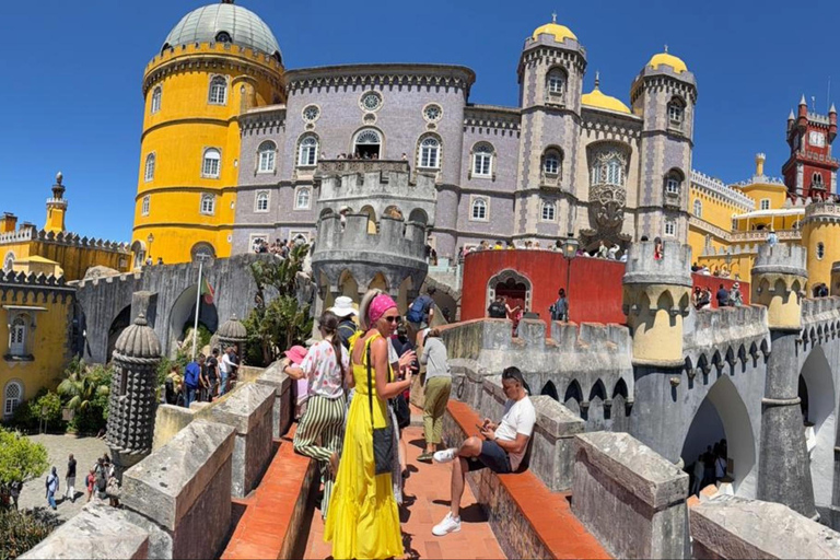 Lisbon: Sintra, Pena Palace, Moorish Castle & Regaleira Tour