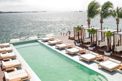 Pattaya: Sina Beach Club Entry Ticket