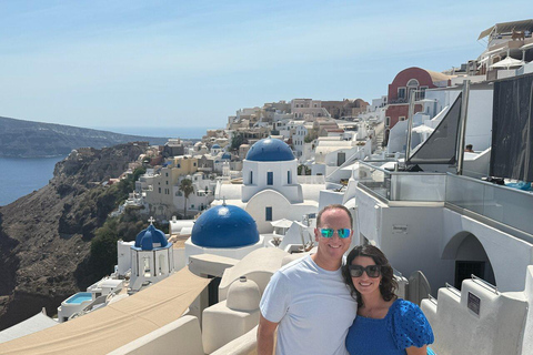 Santorini Private Customizable Land Tοur with Local Driver Santorini Private Land Tour With Local Driver