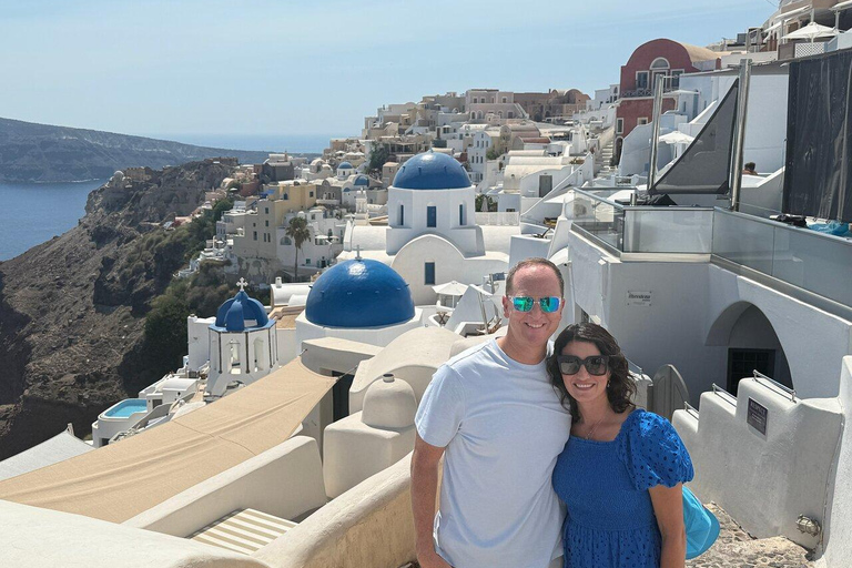 Santorini Private Customizable Land Tοur with Local Driver Santorini Private Land Tour With Local Driver