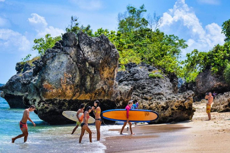 Bali: Tanah Lot, Padang-Padang och solnedgång i Uluwatu-templet