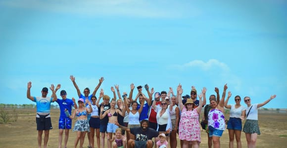 Sal Island: Half-Day Tour to Salt Lake, Blue Eye and Shark Bay