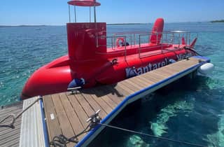 Ausflug mit dem Unterwasserboot im Archipel der Lavezzi-Inseln