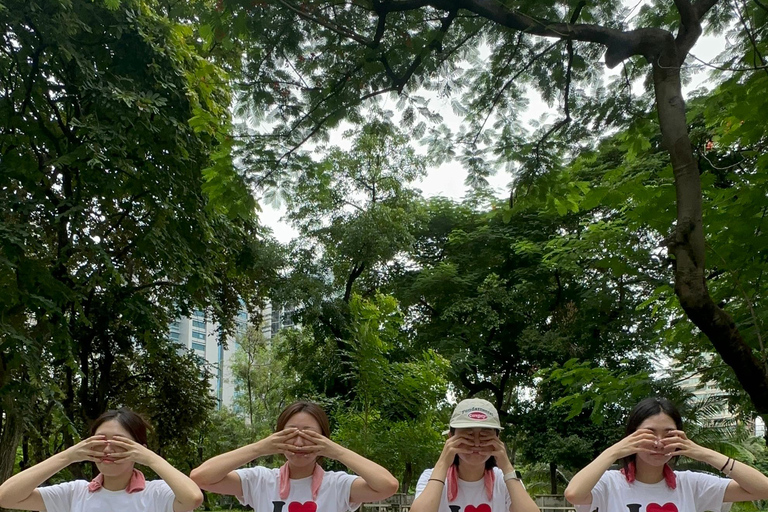Bangkok: Ochtendyoga voor alle niveaus in Lumphini ParkBangkok: Yoga voor alle niveaus in het Lumphini Park