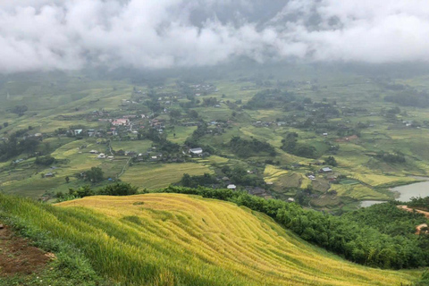 Hanoi: Sapa: tour di 3 giorni del villaggio di Cat Cat, Fansipan e Moana