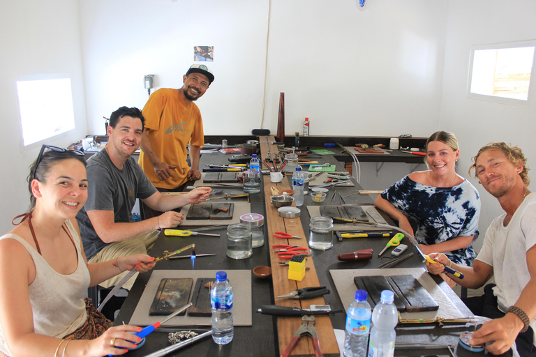 Gili Air: kaktus silver jewellery making class