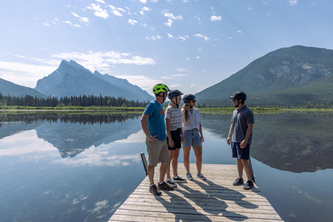 Banff: Mountain Lakeside Guided E-Bike Tour