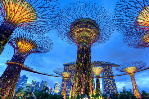 Cingapura: Excursão de um dia para Sentosa, Gardens by the Bay, FlyerItinerário do passeio