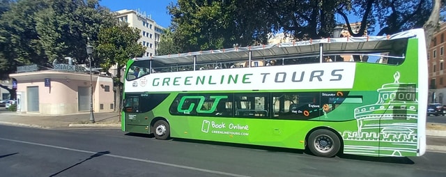 Rome: Panoramic Bus One Run Tour with Audioguide