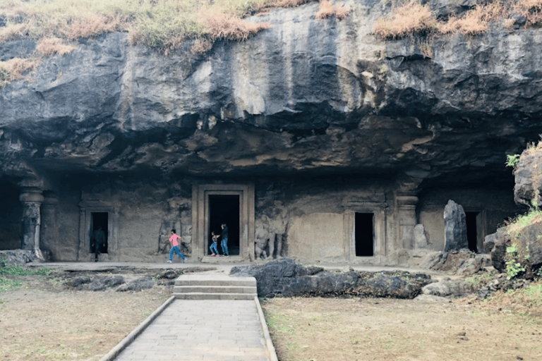 Elephanta Caves Half Day Guided Tour All Include Private Tour with Pickup & Drop-Off