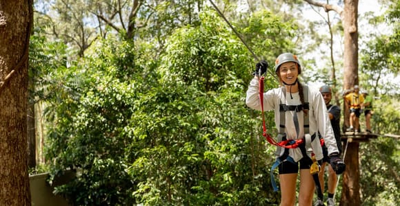 Currumbin: High Ropes and Zipline Adventure Park