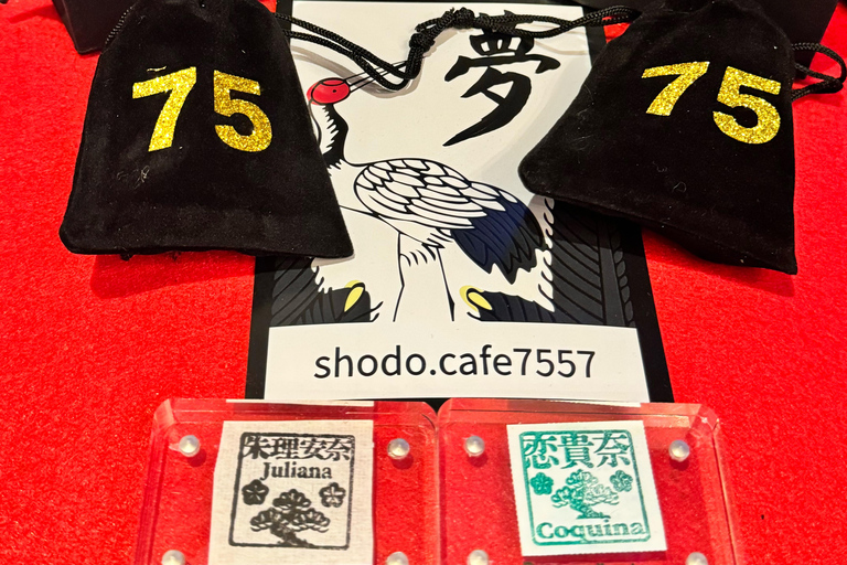 Tokyo: Name Seal & Pouch or Tote Bag Making Experience Tokyo: Custom-made seal and pouch (hiragana)