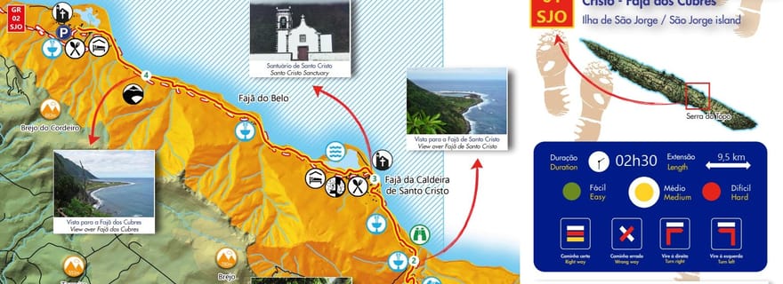 São Jorge : PR01 Hike & Tour - Aventure d'une journée entière