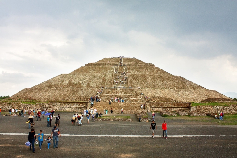 From Mexico City: Teotihuacan and Guadalupe Shrine Day Tour Private Tour with Pickup