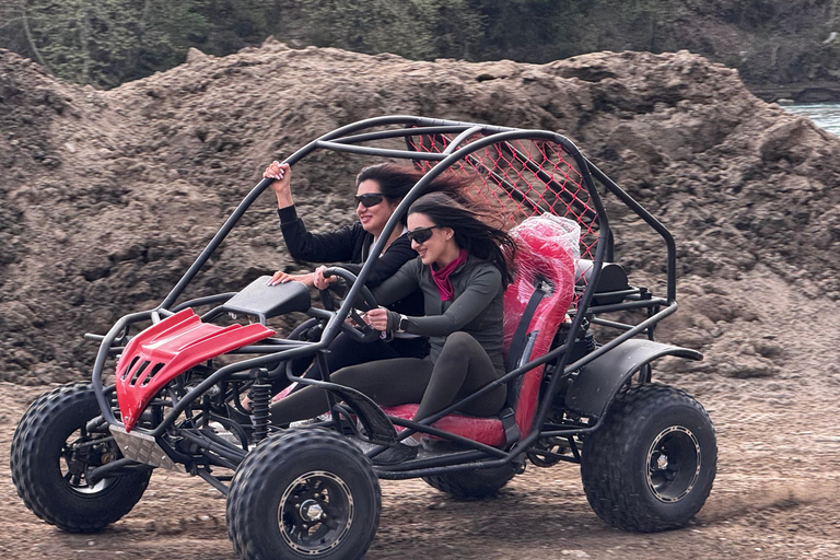 Side/Belek: ATV & Zipline Combo w/ Riverside Swimming Break Shared ATV Quad Safari Off-Road Adventure (Double)