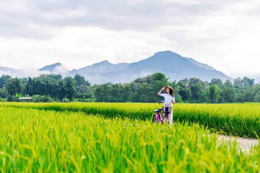 Chiang Mai mit dem Fahrrad: Geführte Tour durch die Landschaft von Lanna. Foto: GetYourGuide