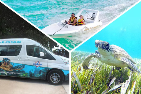 Cancun: Jungle Speedboat &amp; Snorkeling Adventure