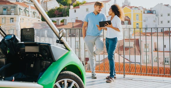 Lisbon Self-Drive Sightseeing Tour in an Electric Car