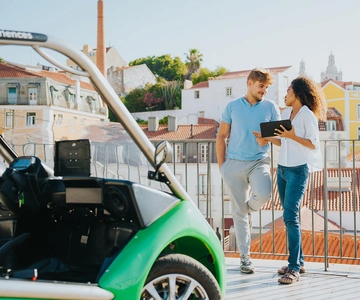 Lisbon Self-Drive Sightseeing Tour in an Electric Car