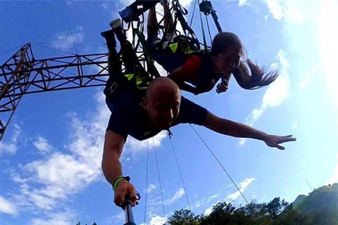 Von Bogota aus: Pendulum Freefall Experience vom BerggipfelVon Bogota: Pendel-Freifall-Erlebnis vom Berggipfel