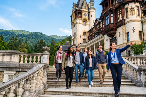 Bucharest : Dracula’s Castle, Peles Castle & Medieval Brasov Audio guide in +24 languages