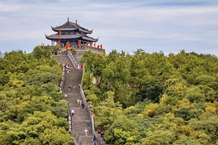 Shanghai: Yixing Little Great Wall Hike with Temple Visit private tour option